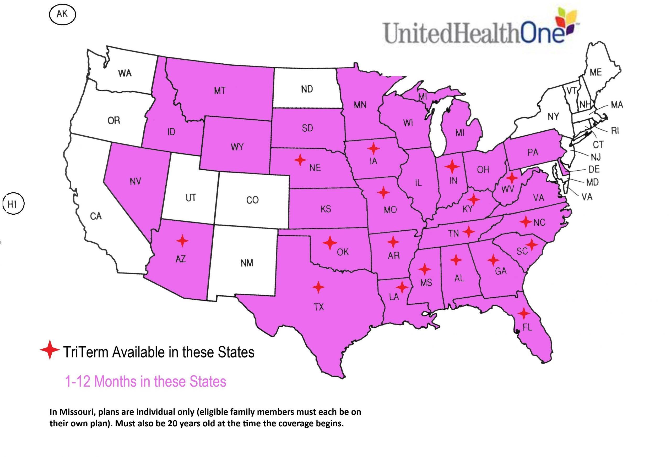United Healthcare Network Map - UnitedHealthOne Map 2020 Revised 3 10 Scaled 